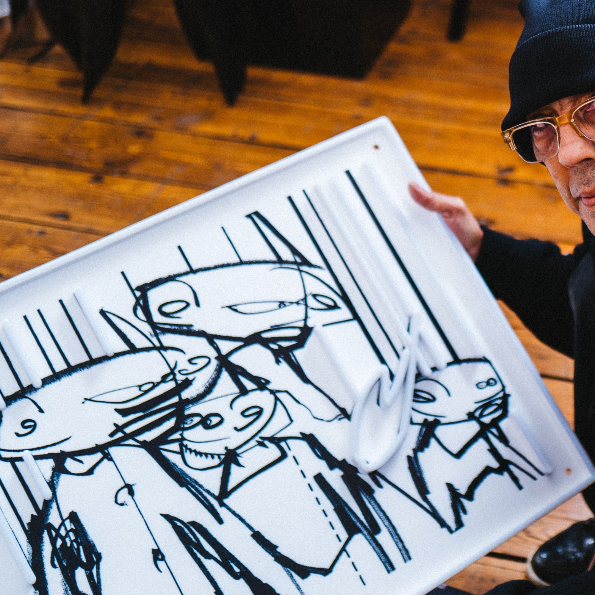 Blokes by Futura - Neon-LED-Schild